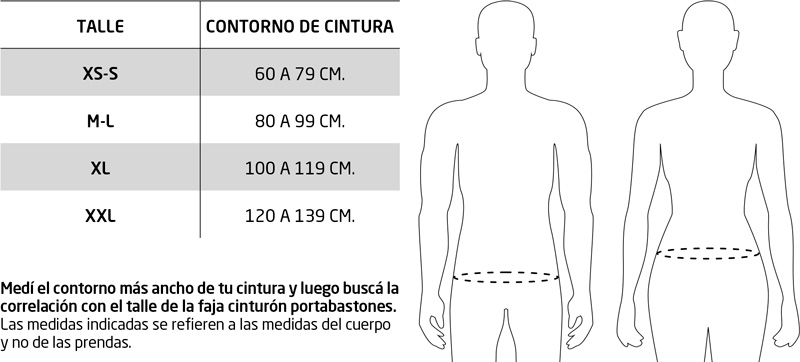SIMER BELT-FAJA CINTURON PORTABASTONES