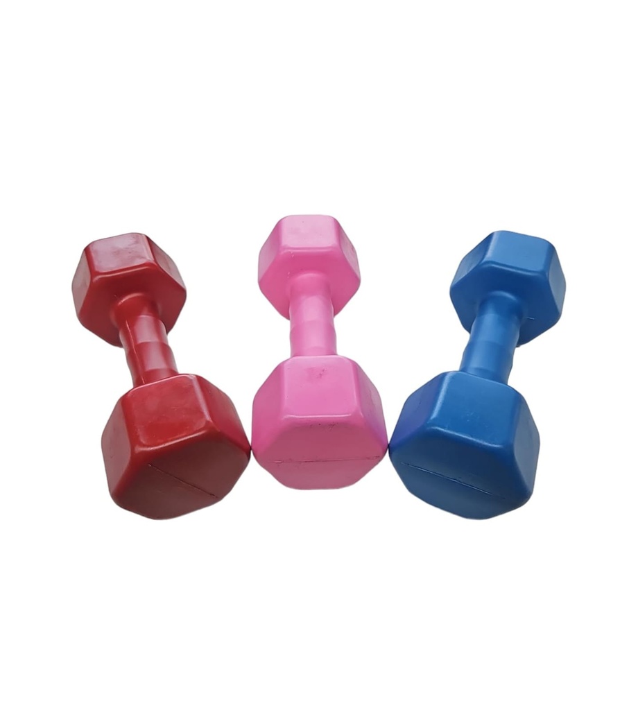 MANCUERNA HEXAGONAL PVC 2KG (unidad)