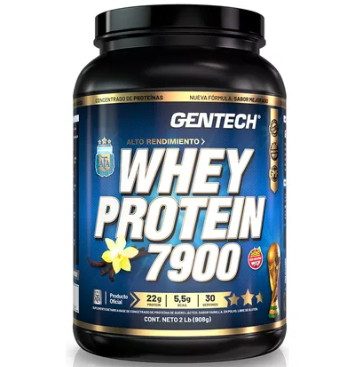 PROTEINA WHEY PROTEIN 7900 X 908GRMS GENTECH