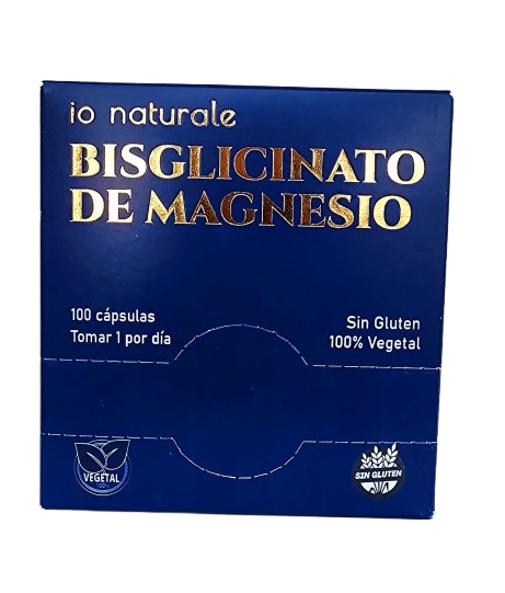 BLISTERA BISGLICINATO DE MAGNESIO 100 CAPS IO-N