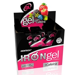 [GE30] CAJA X 24 IRON GEL C/ CAFEINA GENTECH