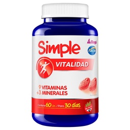 GOMITA SIMPLE VITALIDAD 60Un