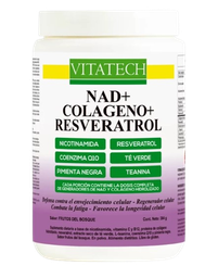 [7798139072533] NAD + COLAGENO + RESVERATROL 384G  VITATECH