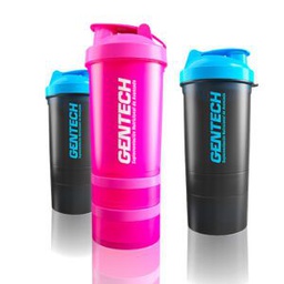 [GE39] SHAKER BLENDER GENTECH (CON COMPARTIMIENTOS)