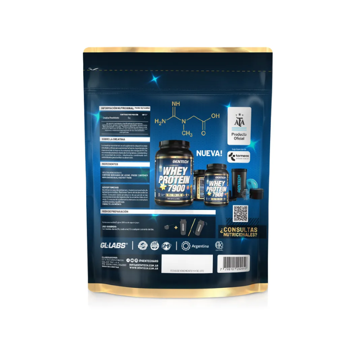 CREATINA 500 GRMS GENTECH