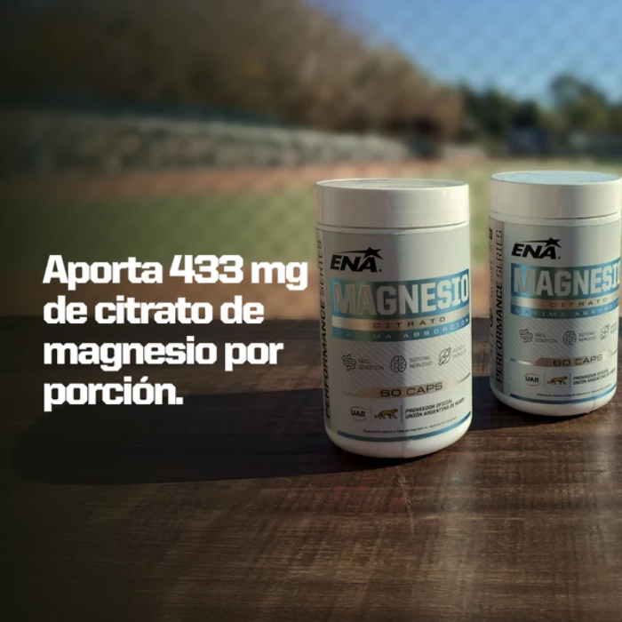 CITRATO DE MAGNESIO 60 CAPS ENA