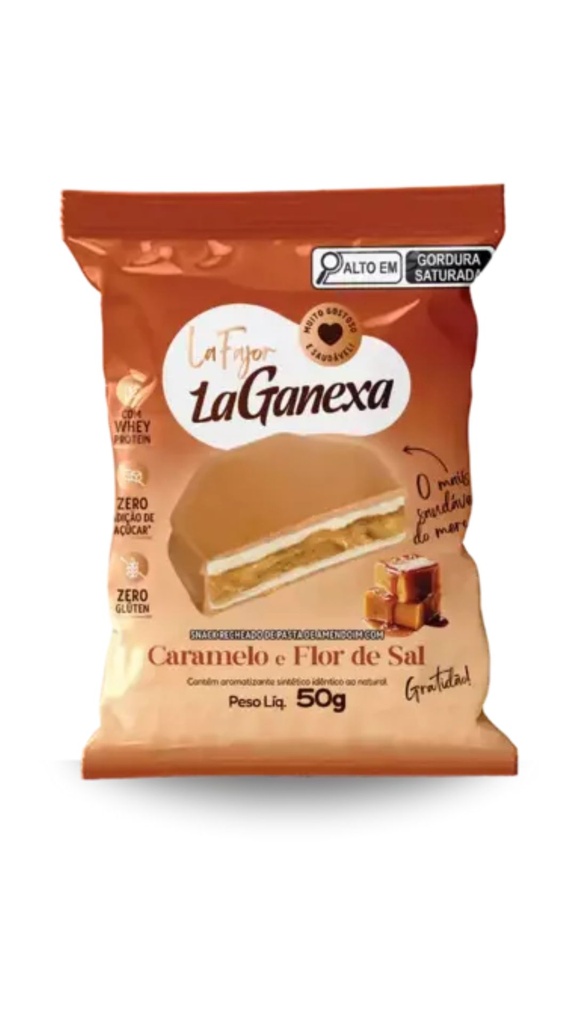 ALFAJOR DE PROTEINA X 50GR LA GANEXA