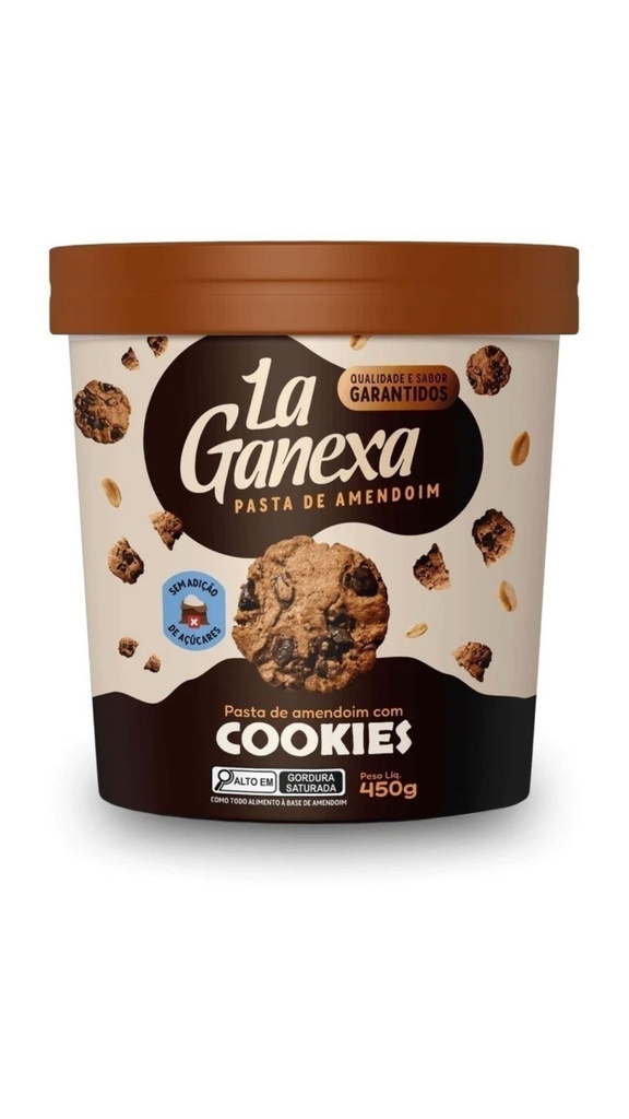 PASTA DE MANI 450g  LA GANEXA